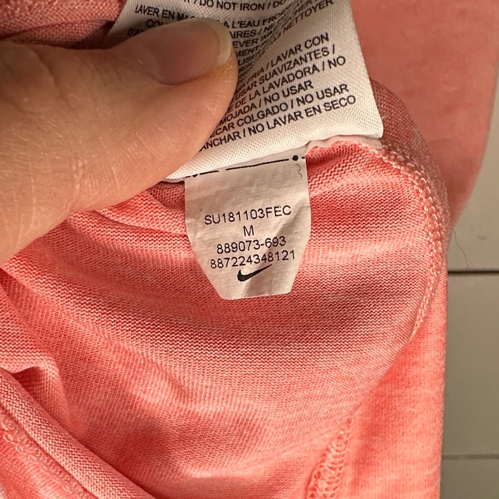 Nike Women's Coral Racer Back Tank Top Medium - Picture 5 of 6